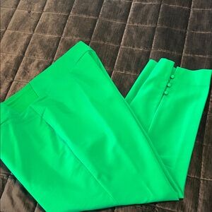 Investments Women's Vibrant Green Cropped Pants